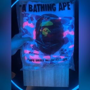 Bape Pink white camo